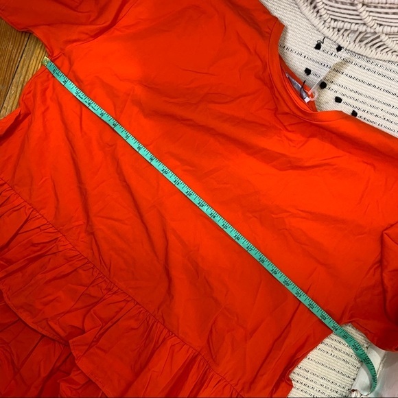 ZARA WB Ruffle T Shirt Dress Blogger Favorite - Picture 5 of 6